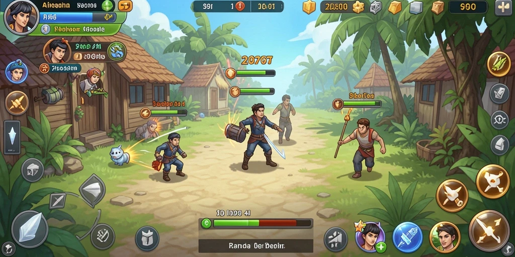 Momen seru saat bersaing dalam mode multiplayer.