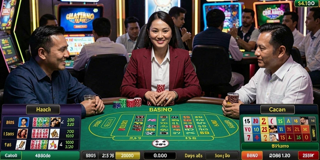 Berbagai jenis permainan untuk semua usia.