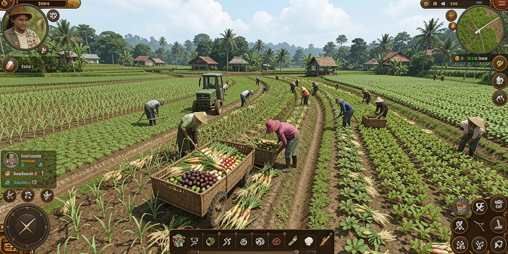 Beragam permainan menarik untuk semua kalangan.
