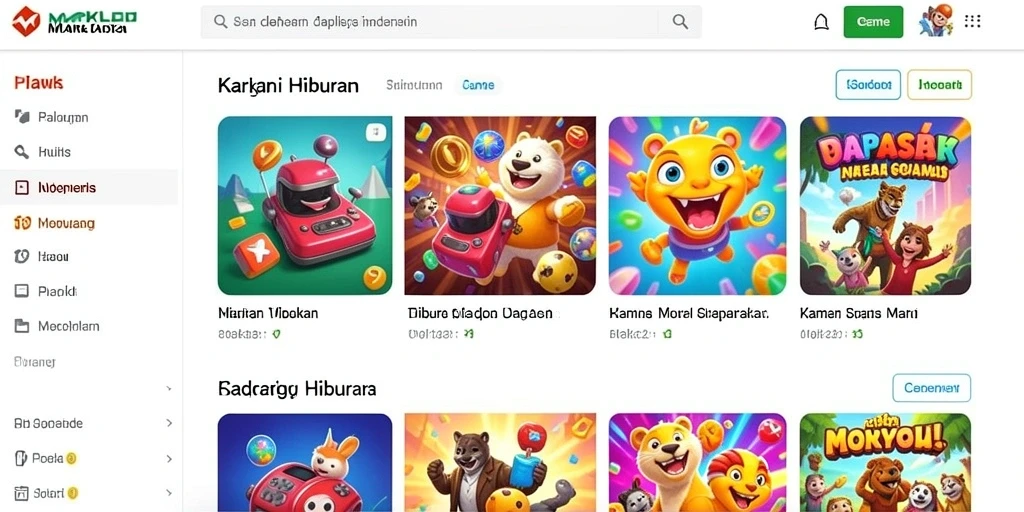 Screenshot dari momen multiplayer yang seru.