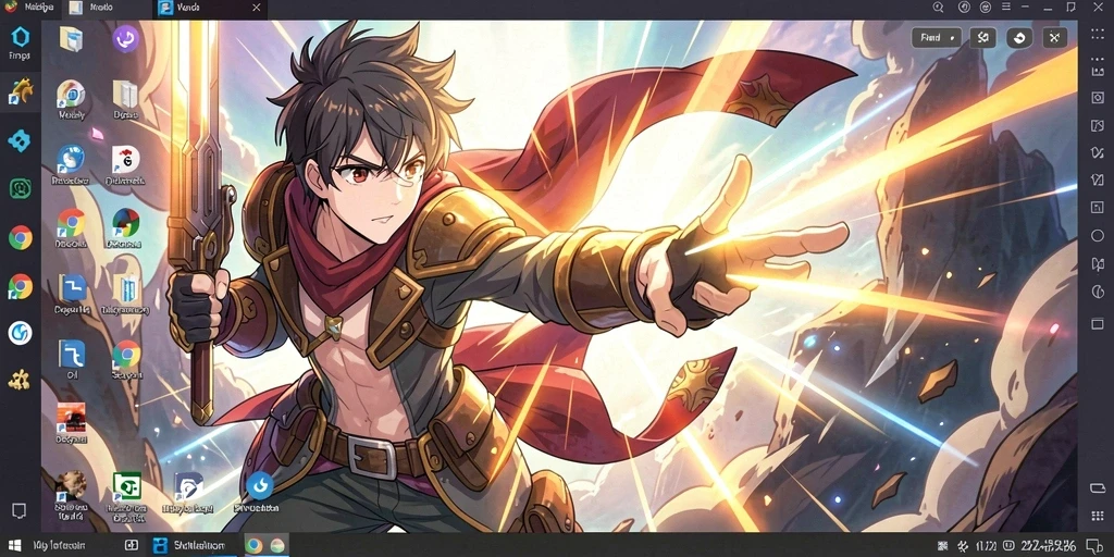 Animasi gameplay yang dinamis dan seru.