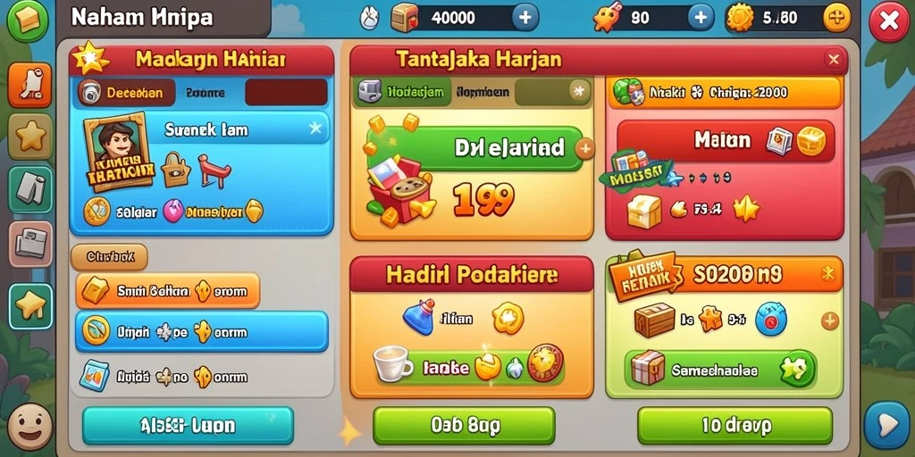 Fitur bonus yang menggiurkan dan menarik.