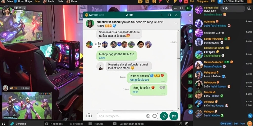 Tangkapan layar dari mode multiplayer yang seru.