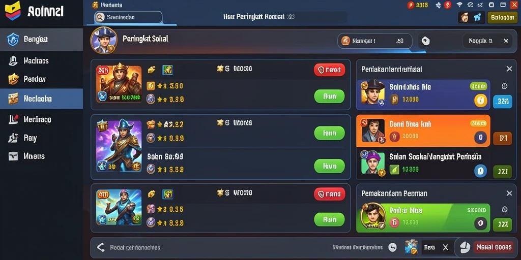 Misi menantang yang meningkatkan pengalaman bermain.