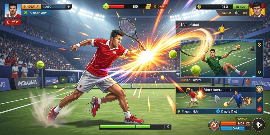 Fitur interaksi online yang membuat permainan semakin seru.